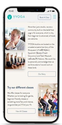 Yoga mobile