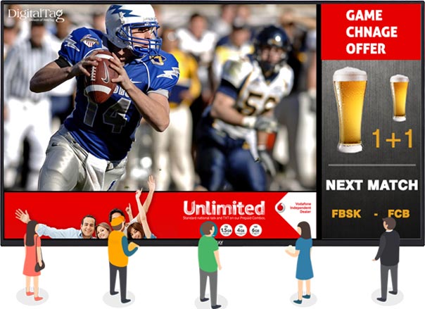 Sports Digital tag Display From Sirixo Software Technologies Pvt Ltd Sports Digital tag Display