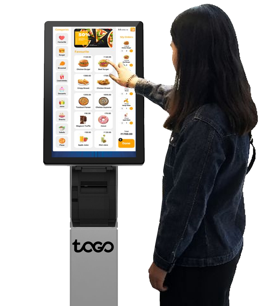 selforder Self order kiosk